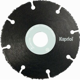 Disco KAPRIOL Expert Diam. 115 in Carburo di Tungsteno - Legno- PVC -cartongesso